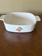 CorningWare Fruit Basket Casserole Dish with Lid