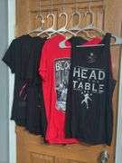 (5) Pro Wrestling Shirts (Size M)