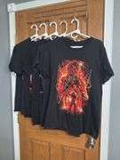 (5) Pro Wrestling Shirts (Size M)