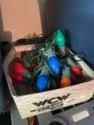 CHRISTMAS DECORATIONS AND LIGHTING (SHELVING NOT INCLUDED)