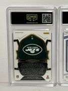 2022 Select Garrett Wilson Concourse Rookie (GMA 9), 2022 Donruss Cooper Kupp Dominators (GMA 10), a