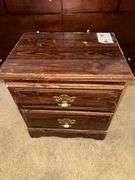 DRESSER, NIGHTSTAND, AND MIRROR