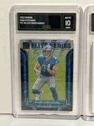 2022 Donruss Aidan Hutchinson “Elite Series” RC (GMA 10), 2021 Chronicles Micah Parsons RC (GMA 10),