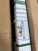Upright Rollator Walker and pet safety fence - both new in box