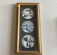 P. Buckley Moss Blessed Winter, Shenandoah Memories, Winter Pond Ornaments