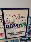 Sports signs/posters - Kentucky Derby, baseball, football, and more - some metal