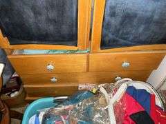 WOODEN ARMOIRE