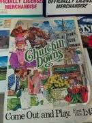 Sports signs/posters - Kentucky Derby, baseball, football, and more - some metal