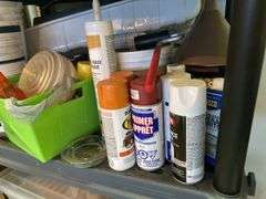 SHELF AND ITS CONTENTS (PICTURED)