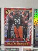 Assortment of NFL Elite Running Backs Sports Cards (8 Cards Total)