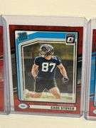 2024 Donruss Optic Rated Rookie Red Pandora Short Print Parallel Refractors of Jonathon Brooks, Roma