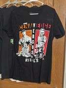 (5) Pro Wrestling Shirts (Size M)