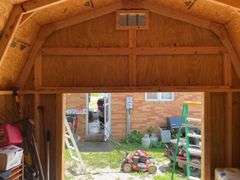 10' X 16' LOFTED STORAGE BARN