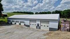 Parcel 1: 9.4 Acres with Farmstead, Pond and Cabin.