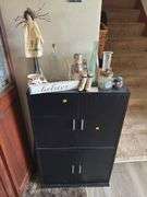 CABINET AND ITS CONTENTS PICTURED