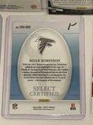 Assortment of NFL Elite Running Backs Sports Cards (8 Cards Total)