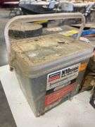 Tote of nails - many in original boxes