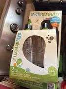 COUNTER ITEMS INCL. SODA-STREAM MACHINE AND BOTTLES, KITCHEN SUPPLIES, LAUNDRY DETERGENT AND MORE