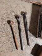 (3) socket wrenches and various sockets