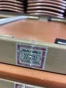 (4) Samsonite heavy duty tables - condition may vary