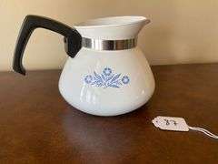 Corning Ware Blue Cornflower Coffee/Tea Pot