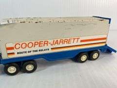 1979 Tonka Copper-Jarrett Semi Truck and Trailer