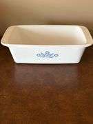 CorningWare Blue Cornflower  Loaf Pan