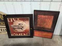 (2) decorative paintings
