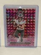 2021 Donruss Optic Rated Rookie Pat Freiermuth Blue Hyper Short Print Parallel RC, 2024 Panini Prizm