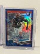 2023 Donruss Optic Myles Murphy Autographed Blue Refractor RC (#’d 80/99), 2022 Donruss Elite David