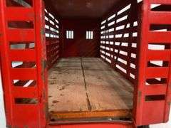 1950s Tonka Livestock Tractor Trailer