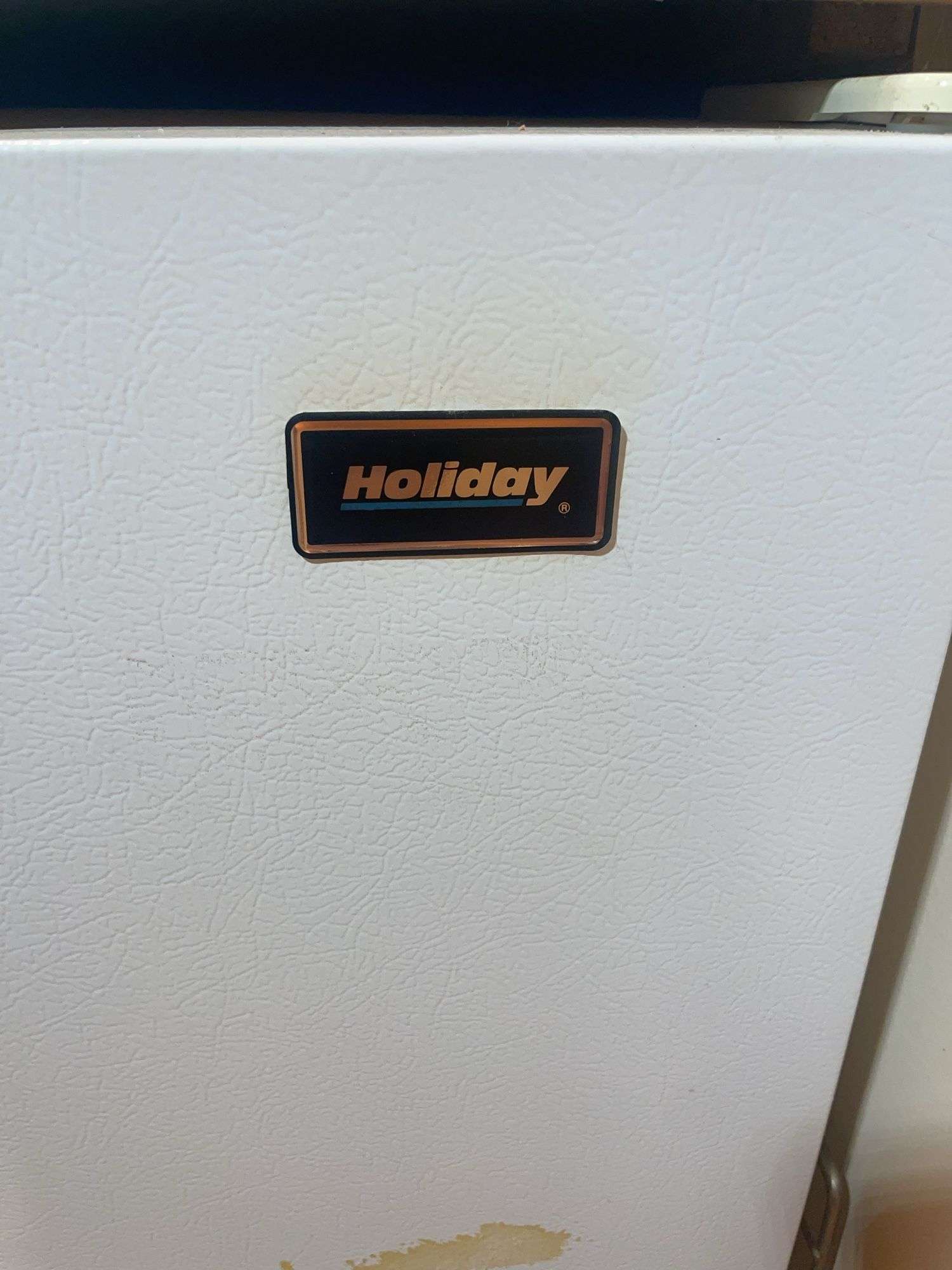 Holiday mini fridge - 22" wide, 33" tall