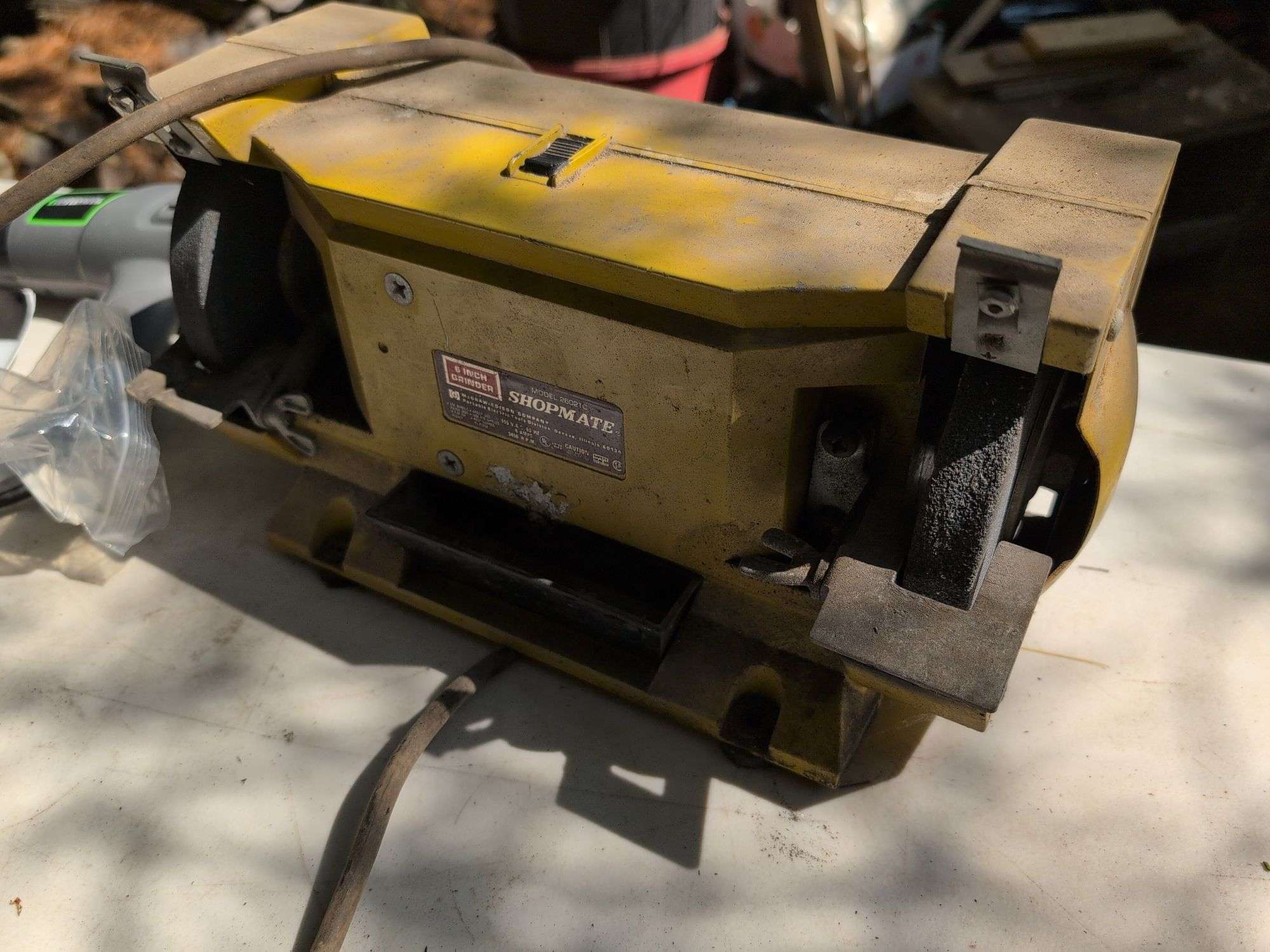 Shopmate 6" grinder and Genesis heat gun