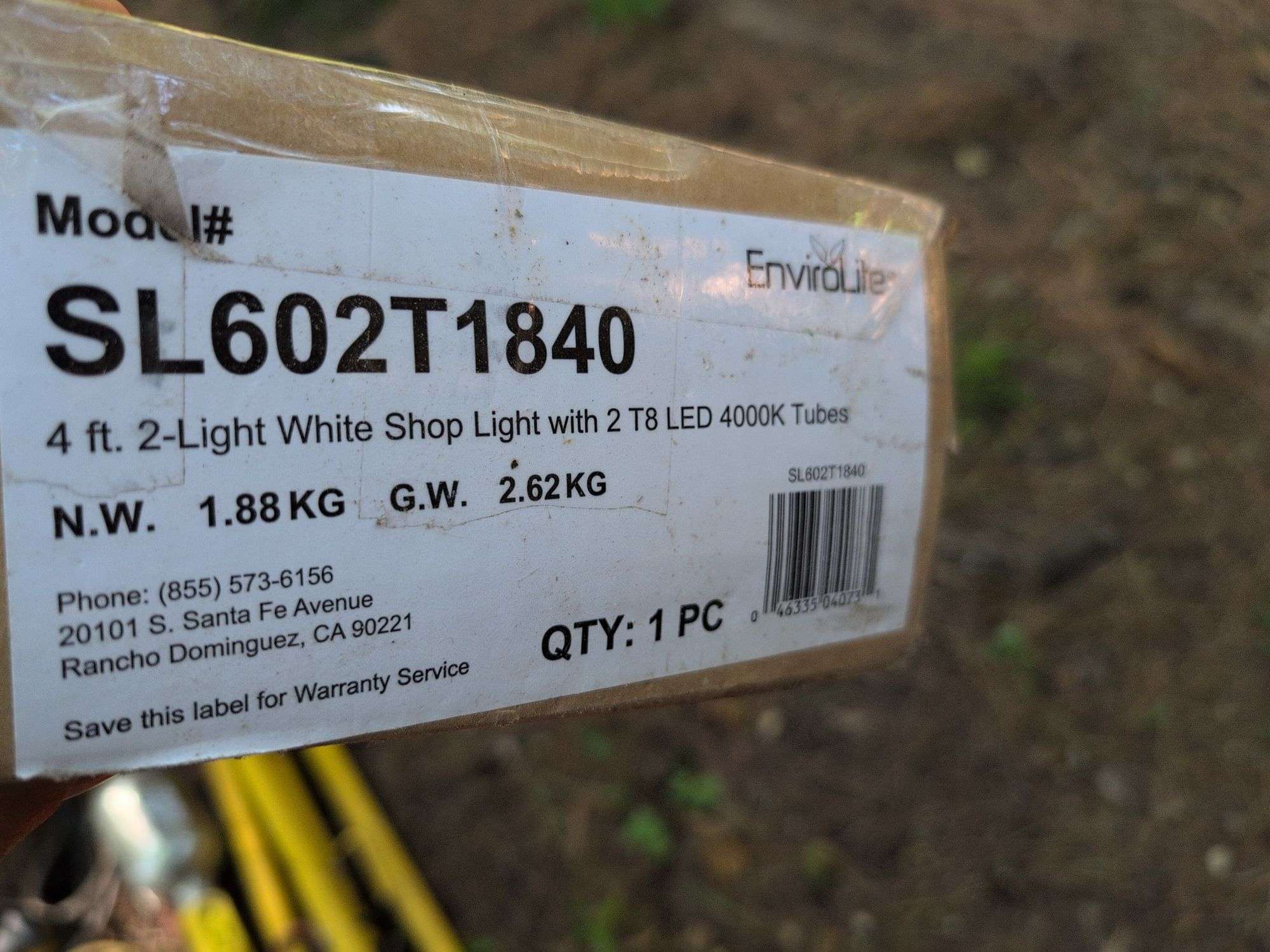 Work lights, shop light, and slow moving sign