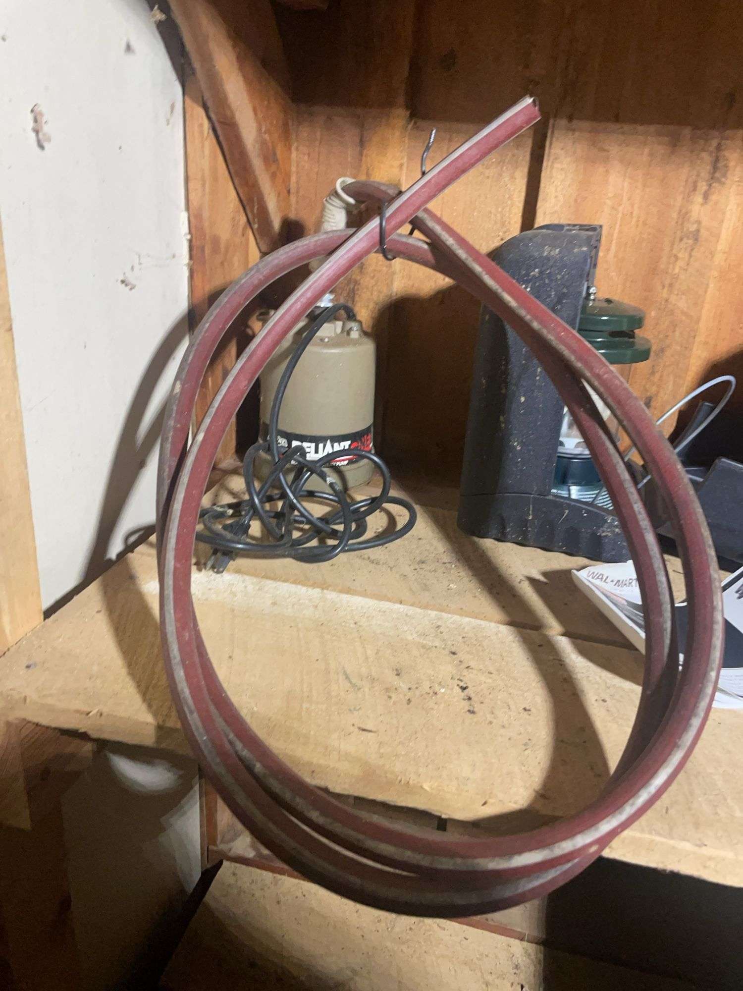 Submersible utility pump, Coleman lantern, tile cutter, and more