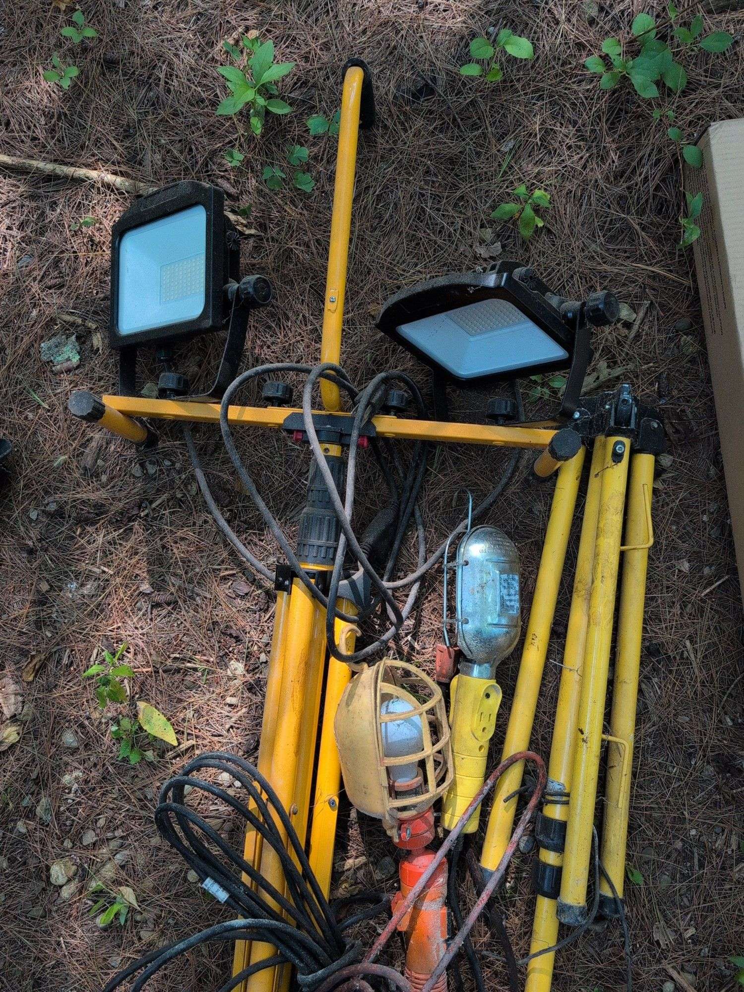 Work lights, shop light, and slow moving sign