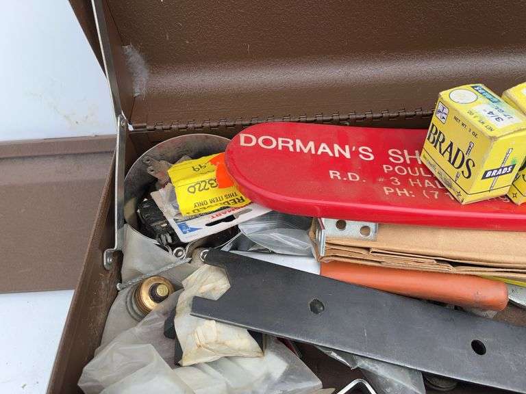 Toolbox with Variety of Tools