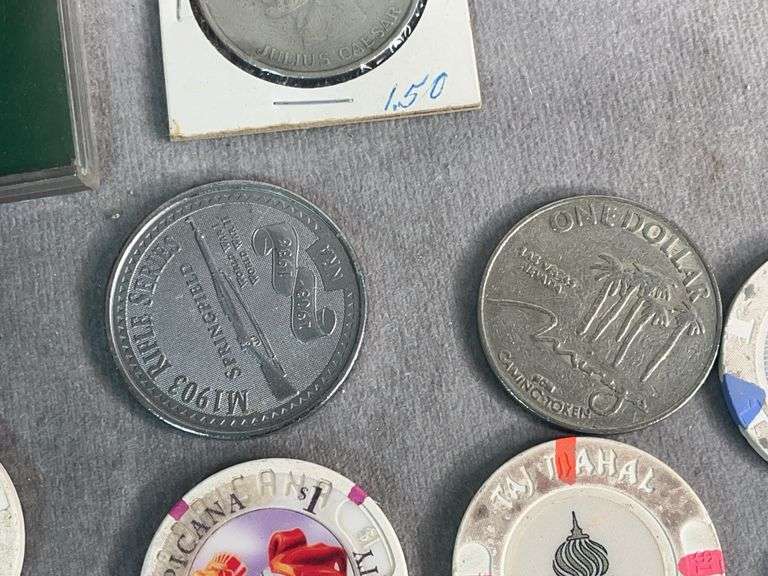 Poker Chips & Commemorative Medallions