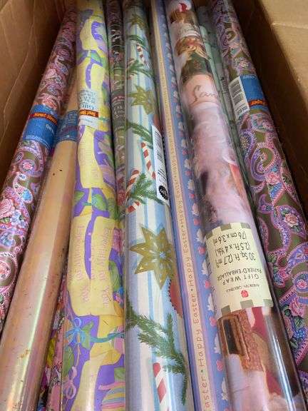Box of Gift Wrapping Paper