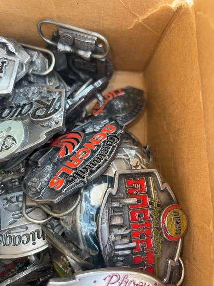 Large Assortment of Belt Buckles