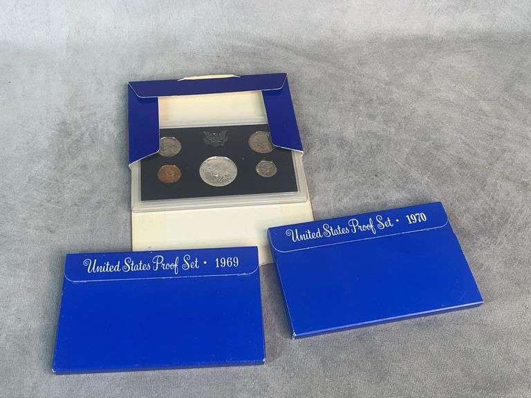 1968, 1969, 1970 United States Proof Sets