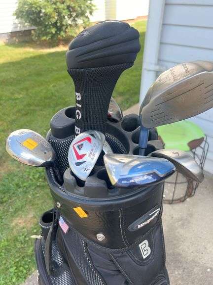 Bennington Golf Bag with Clubs