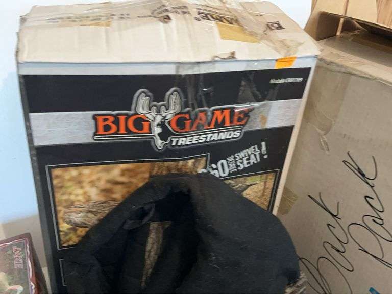 Camo Coat, Backpack, Seat, Scope Accessories, Jake Decoy