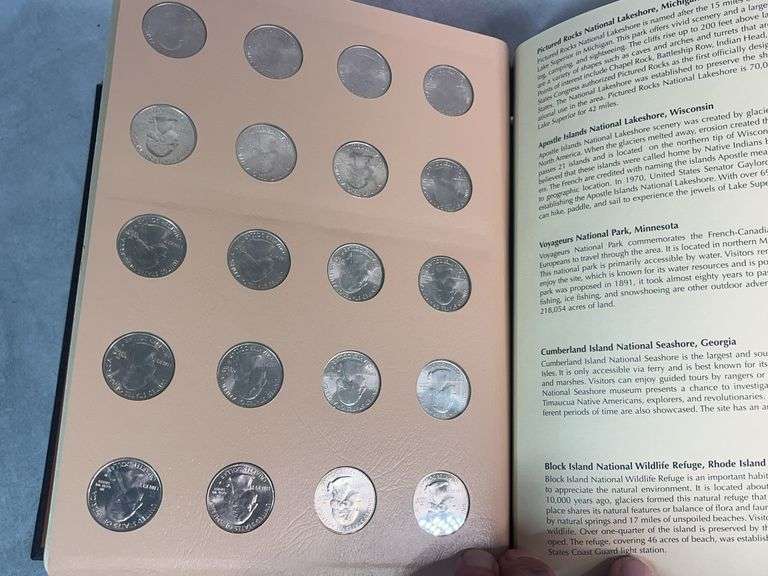 2010-2021 America’s Beautiful National Parks Washington Quarters
