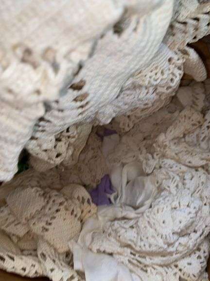Box of Lace Linens