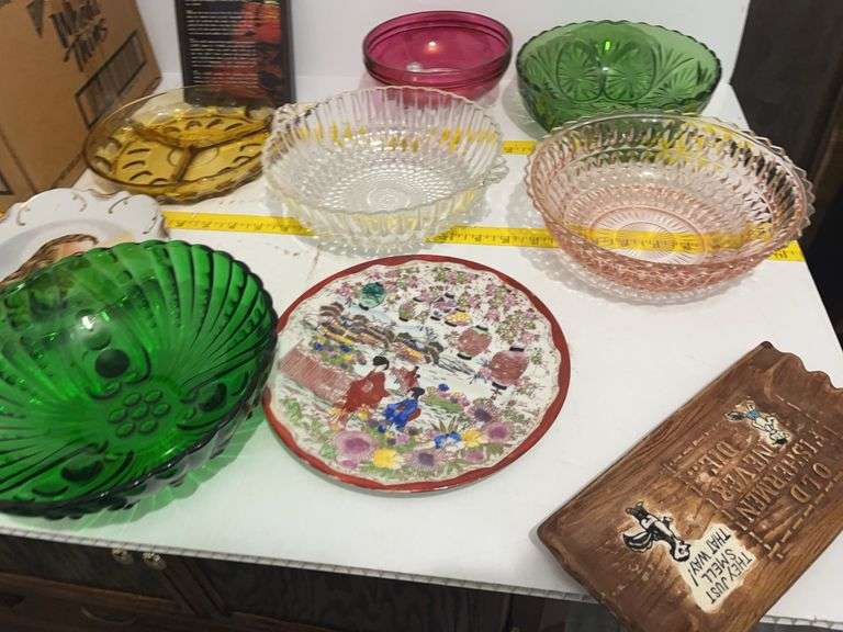 Variety of Glassware