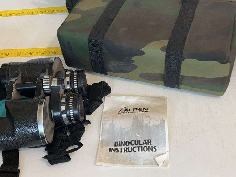 Binoculars, Tin, Wads, Etc.