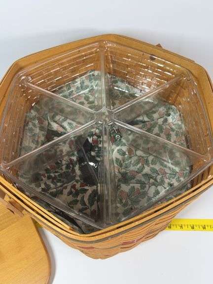 Longaberger Snowflake Basket