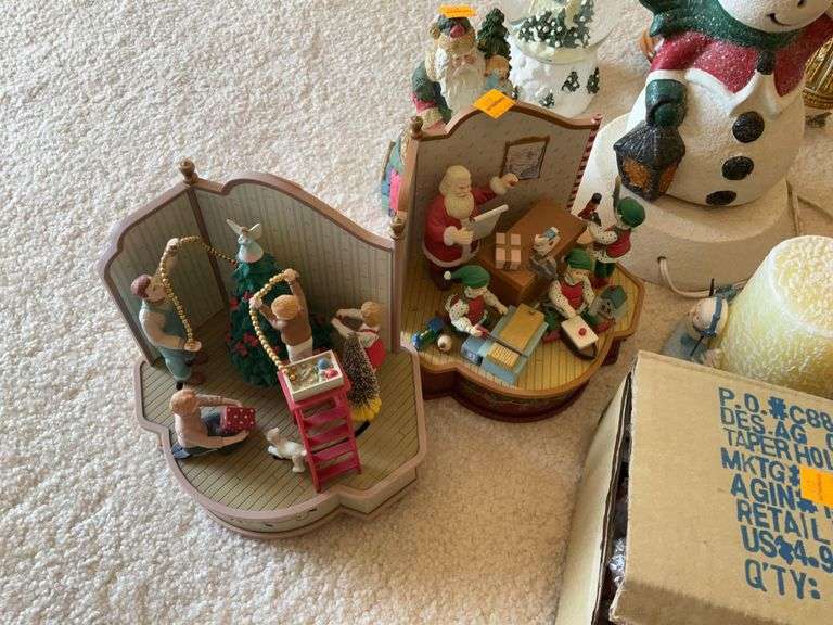 Assortment of Christmas Decorations