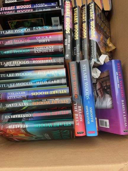 Large Assortment of Stuart Woods Books